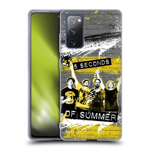 5 Seconds of Summer Posters Splatter Soft Gel Case for Samsung Galaxy S20 FE / 5G