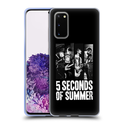 5 Seconds of Summer Posters Strips Soft Gel Case for Samsung Galaxy S20 / S20 5G