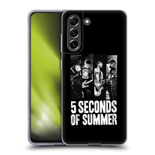 5 Seconds of Summer Posters Strips Soft Gel Case for Samsung Galaxy S21 FE 5G