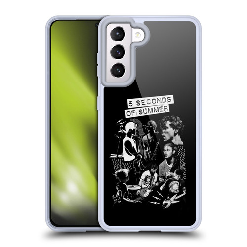 5 Seconds of Summer Posters Punkzine Soft Gel Case for Samsung Galaxy S21 5G