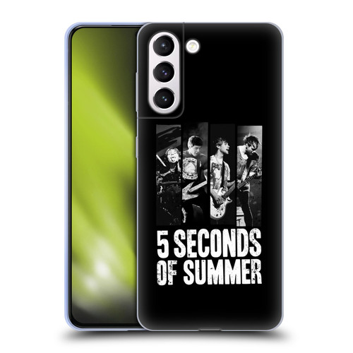 5 Seconds of Summer Posters Strips Soft Gel Case for Samsung Galaxy S21+ 5G