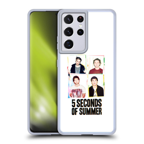 5 Seconds of Summer Posters Polaroid Soft Gel Case for Samsung Galaxy S21 Ultra 5G