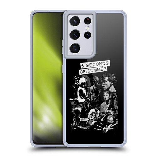 5 Seconds of Summer Posters Punkzine Soft Gel Case for Samsung Galaxy S21 Ultra 5G