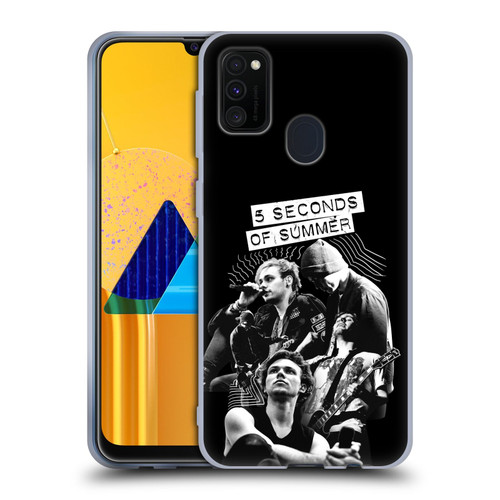 5 Seconds of Summer Posters Punkzine 2 Soft Gel Case for Samsung Galaxy M30s (2019)/M21 (2020)