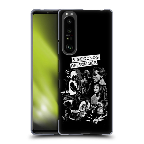 5 Seconds of Summer Posters Punkzine Soft Gel Case for Sony Xperia 1 III