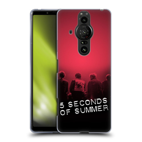 5 Seconds of Summer Posters Colour Washed Soft Gel Case for Sony Xperia Pro-I