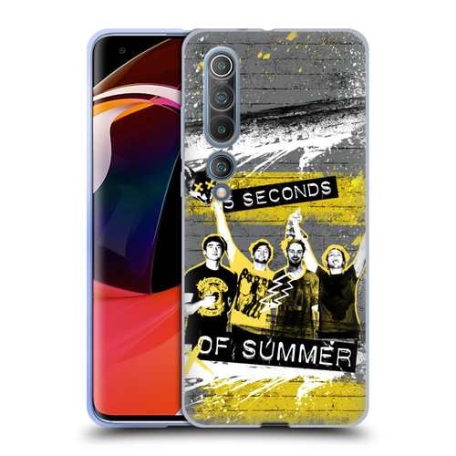 5 Seconds of Summer Posters Splatter Soft Gel Case for Xiaomi Mi 10 5G / Mi 10 Pro 5G