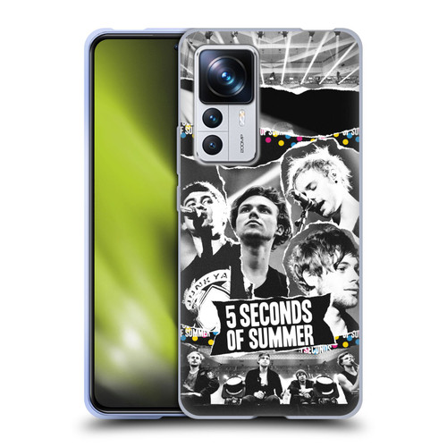 5 Seconds of Summer Posters Torn Papers 1 Soft Gel Case for Xiaomi 12T Pro