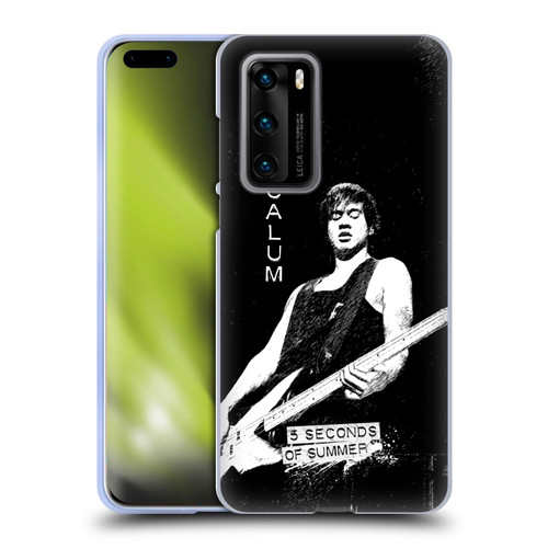 5 Seconds of Summer Solos BW Calum Soft Gel Case for Huawei P40 5G