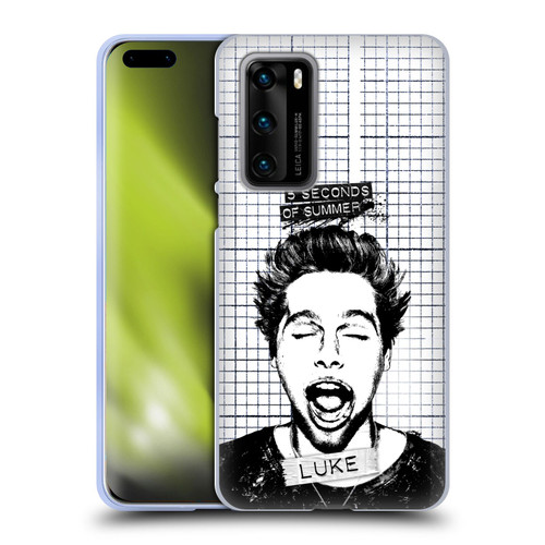 5 Seconds of Summer Solos Grained Luke Soft Gel Case for Huawei P40 5G