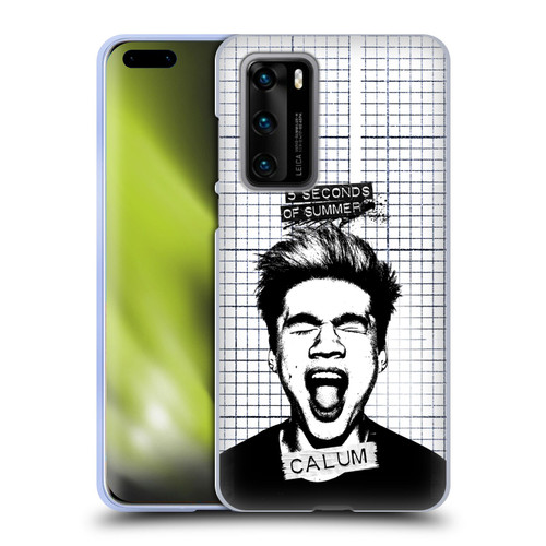 5 Seconds of Summer Solos Grained Calum Soft Gel Case for Huawei P40 5G