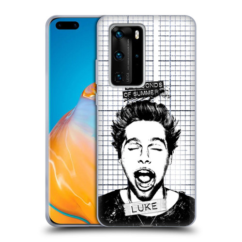 5 Seconds of Summer Solos Grained Luke Soft Gel Case for Huawei P40 Pro / P40 Pro Plus 5G