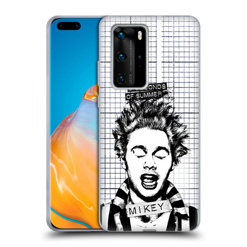 5 Seconds of Summer Solos Grained Mikey Soft Gel Case for Huawei P40 Pro / P40 Pro Plus 5G