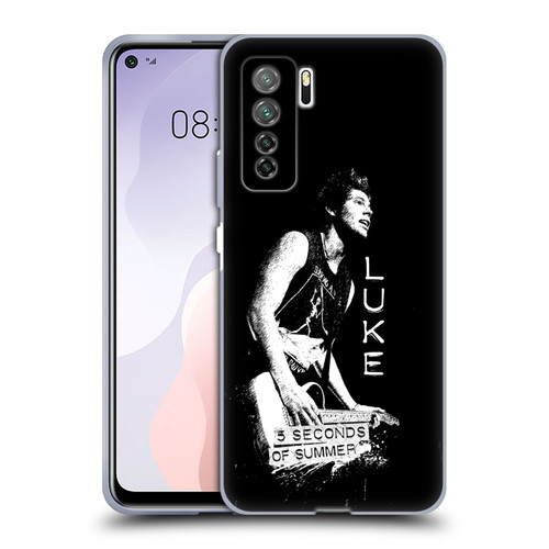 5 Seconds of Summer Solos BW Luke Soft Gel Case for Huawei Nova 7 SE/P40 Lite 5G