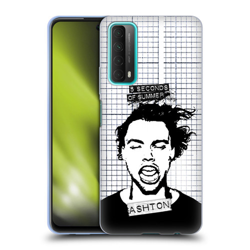 5 Seconds of Summer Solos Grained Ashton Soft Gel Case for Huawei P Smart (2021)