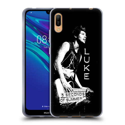 5 Seconds of Summer Solos BW Luke Soft Gel Case for Huawei Y6 Pro (2019)