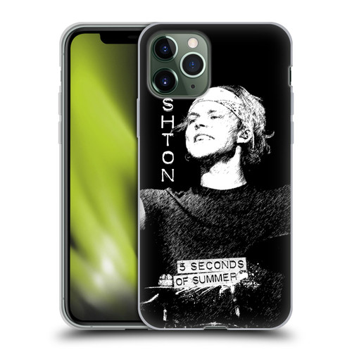 5 Seconds of Summer Solos BW Ashton Soft Gel Case for Apple iPhone 11 Pro