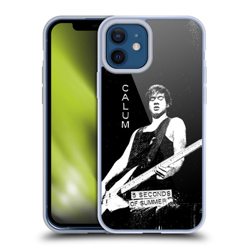 5 Seconds of Summer Solos BW Calum Soft Gel Case for Apple iPhone 12 / iPhone 12 Pro