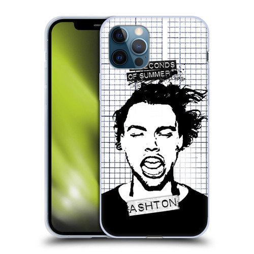 5 Seconds of Summer Solos Grained Ashton Soft Gel Case for Apple iPhone 12 / iPhone 12 Pro