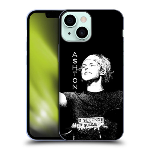 5 Seconds of Summer Solos BW Ashton Soft Gel Case for Apple iPhone 13 Mini