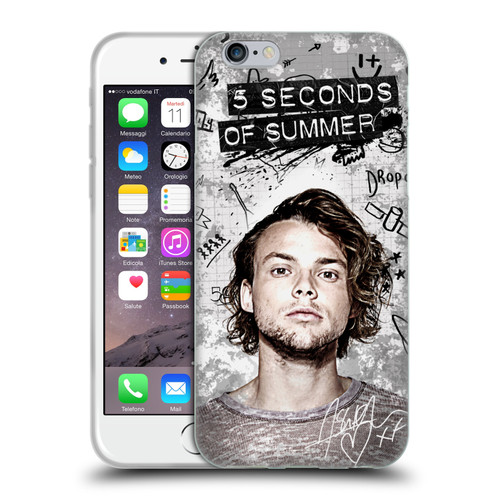 5 Seconds of Summer Solos Vandal Ashton Soft Gel Case for Apple iPhone 6 / iPhone 6s