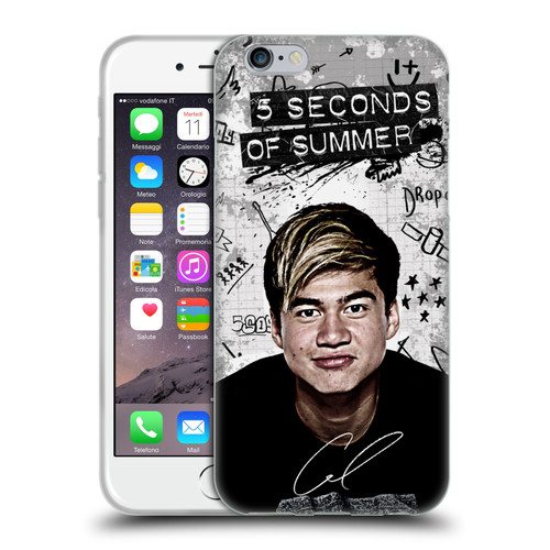 5 Seconds of Summer Solos Vandal Calum Soft Gel Case for Apple iPhone 6 / iPhone 6s