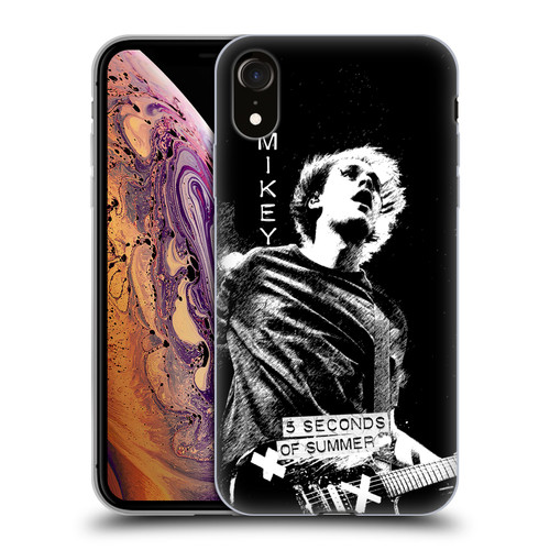 5 Seconds of Summer Solos BW Mikey Soft Gel Case for Apple iPhone XR