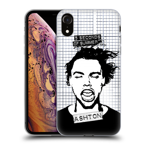 5 Seconds of Summer Solos Grained Ashton Soft Gel Case for Apple iPhone XR