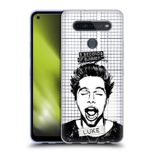 5 Seconds of Summer Solos Grained Luke Soft Gel Case for LG K51S