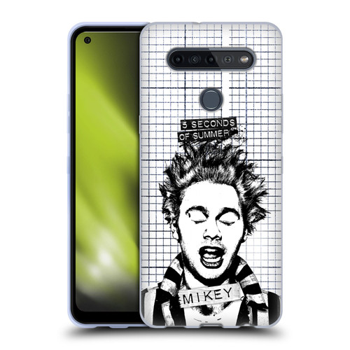 5 Seconds of Summer Solos Grained Mikey Soft Gel Case for LG K51S