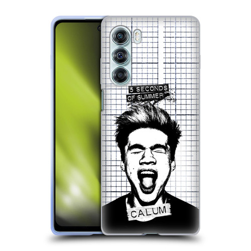 5 Seconds of Summer Solos Grained Calum Soft Gel Case for Motorola Edge S30 / Moto G200 5G