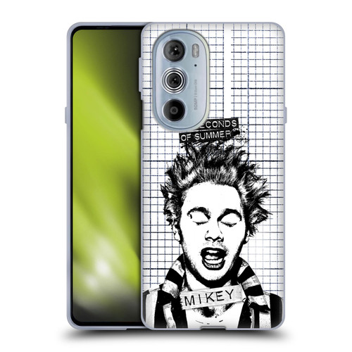 5 Seconds of Summer Solos Grained Mikey Soft Gel Case for Motorola Edge X30