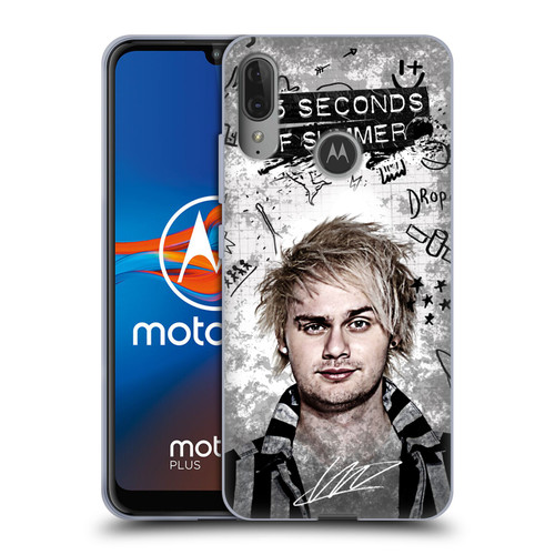 5 Seconds of Summer Solos Vandal Mikey Soft Gel Case for Motorola Moto E6 Plus