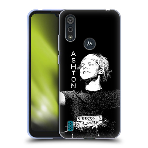 5 Seconds of Summer Solos BW Ashton Soft Gel Case for Motorola Moto E6s (2020)
