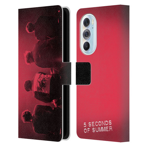 5 Seconds of Summer Posters Colour Washed Leather Book Wallet Case Cover For Motorola Edge X30