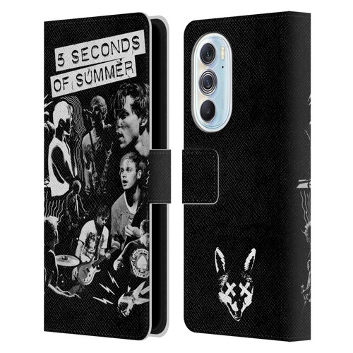5 Seconds of Summer Posters Punkzine Leather Book Wallet Case Cover For Motorola Edge X30