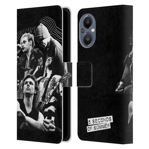 5 Seconds of Summer Posters Punkzine 2 Leather Book Wallet Case Cover For OnePlus Nord N20 5G