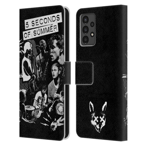 5 Seconds of Summer Posters Punkzine Leather Book Wallet Case Cover For Samsung Galaxy A13 (2022)