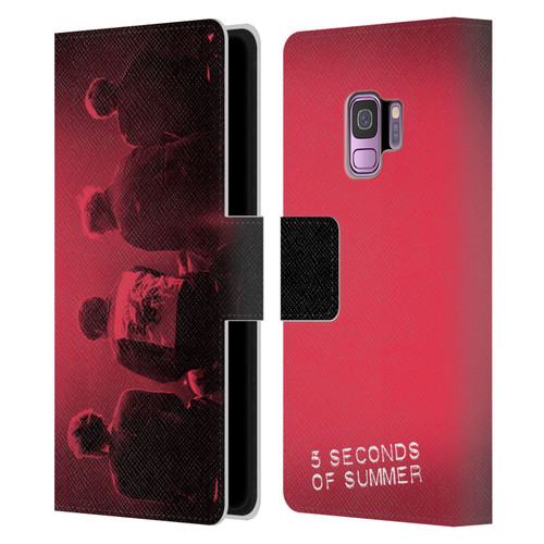 5 Seconds of Summer Posters Colour Washed Leather Book Wallet Case Cover For Samsung Galaxy S9