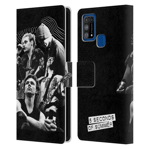 5 Seconds of Summer Posters Punkzine 2 Leather Book Wallet Case Cover For Samsung Galaxy M31 (2020)