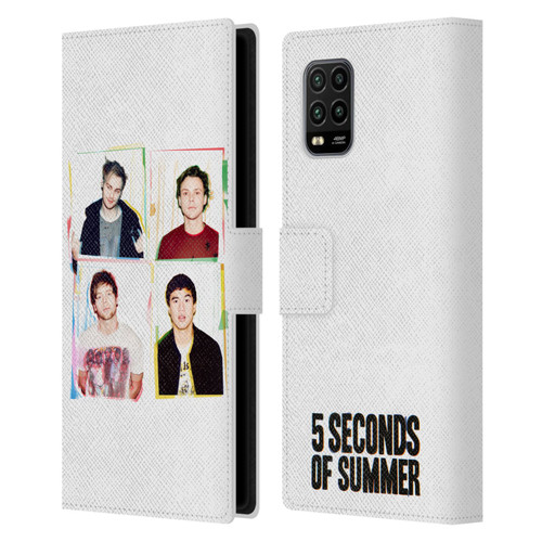 5 Seconds of Summer Posters Polaroid Leather Book Wallet Case Cover For Xiaomi Mi 10 Lite 5G