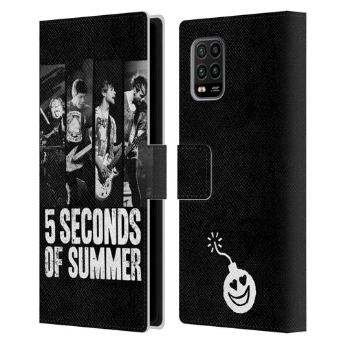 5 Seconds of Summer Posters Strips Leather Book Wallet Case Cover For Xiaomi Mi 10 Lite 5G