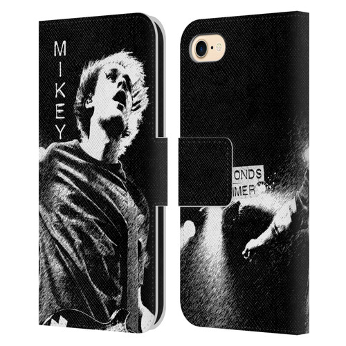 5 Seconds of Summer Solos BW Mikey Leather Book Wallet Case Cover For Apple iPhone 7 / 8 / SE 2020 & 2022