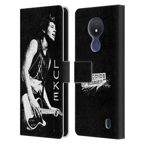 5 Seconds of Summer Solos BW Luke Leather Book Wallet Case Cover For Nokia C21