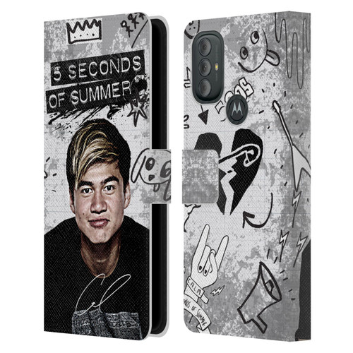 5 Seconds of Summer Solos Vandal Calum Leather Book Wallet Case Cover For Motorola Moto G10 / Moto G20 / Moto G30