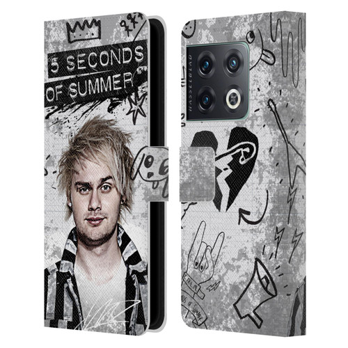 5 Seconds of Summer Solos Vandal Mikey Leather Book Wallet Case Cover For OnePlus 10 Pro