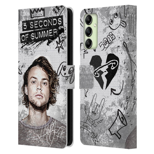 5 Seconds of Summer Solos Vandal Ashton Leather Book Wallet Case Cover For Samsung Galaxy A14 5G