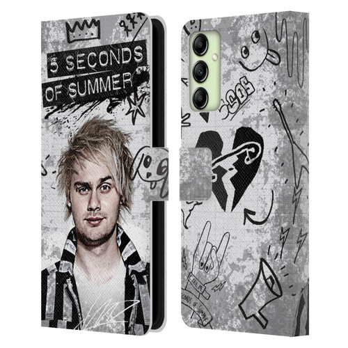 5 Seconds of Summer Solos Vandal Mikey Leather Book Wallet Case Cover For Samsung Galaxy A14 5G