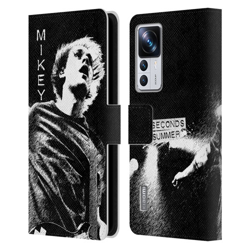 5 Seconds of Summer Solos BW Mikey Leather Book Wallet Case Cover For Xiaomi 12T Pro