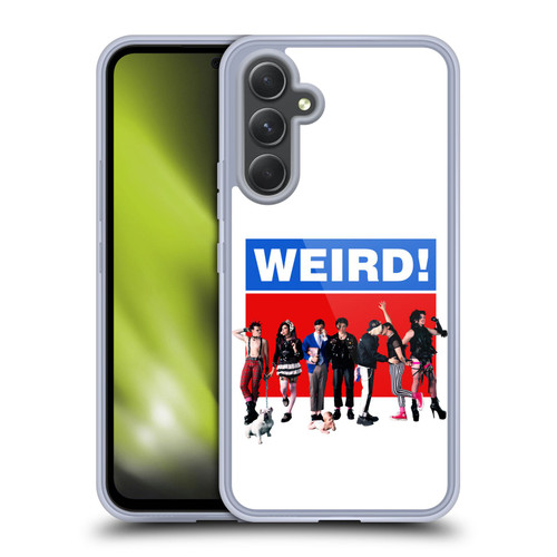 Yungblud Graphics Weird! Soft Gel Case for Samsung Galaxy A54 5G